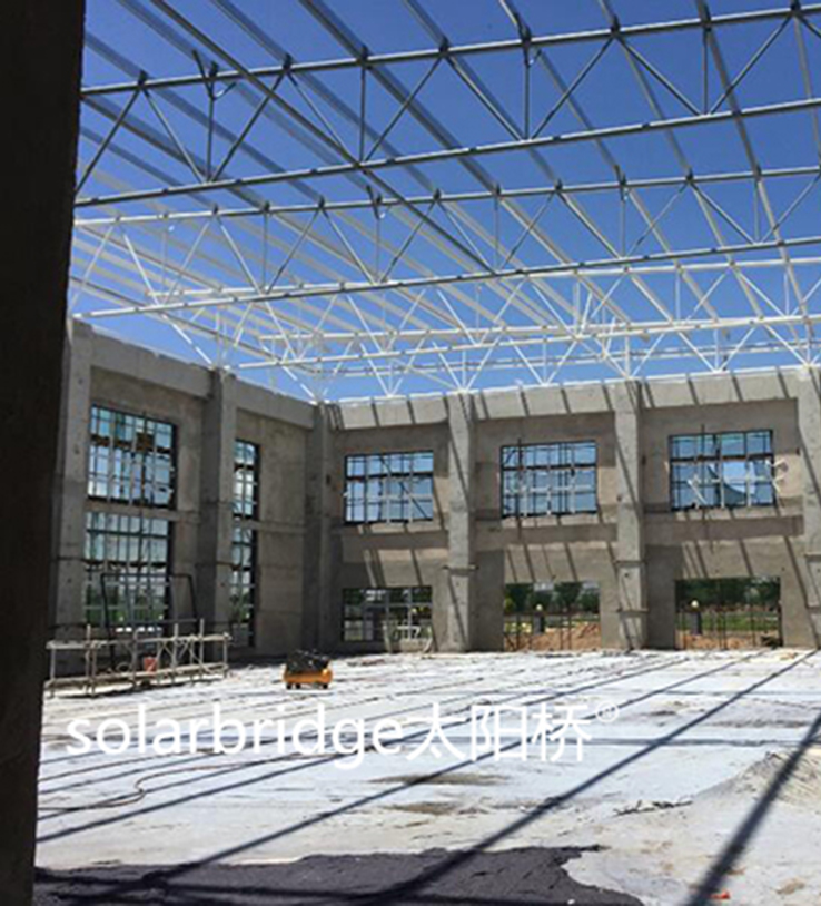 公安局體育館高大空間空氣制熱機(jī)組